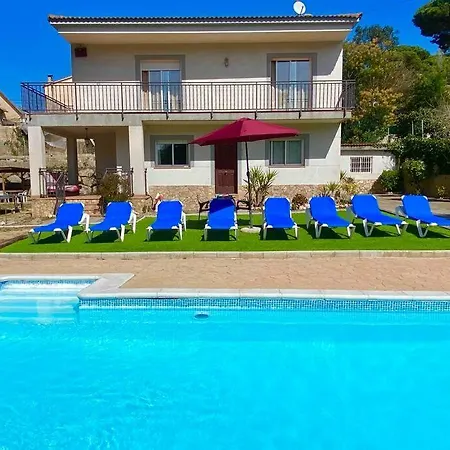 Holiday home With Private Pool And Bbq Near Lloret De Mar Vidreres